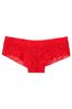 Victoria's Secret Lipstick Red Cheeky Lace Knickers