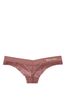 Victoria's Secret Allover Lace Thong Panty