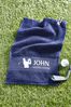 Personalised Golf Towel by Loveabode