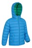 Mountain Warehouse Mid Blue Seasons Kids Water Resistant Padded Jacket