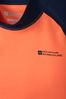 Mountain Warehouse Orange Short Sleeved Kids Rash Vest