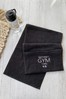 Personalised Zip Pocket Gym Towel by Solesmith