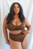 Yours Brown Seamless Padded Bra