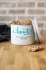 Personalised Airtight Biscuit Barrel by Jonny's Sister