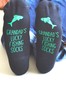 Personalised Lucky Fishing Socks by Solesmith