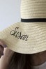 Personalised Summer Straw Hat by Solesmith
