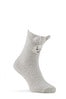 Totes Grey 1PP Ladies Novelty Eco Super Soft Socks