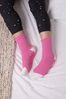 Totes Pink 2PP Ladies Eco Super Soft Socks
