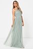 Anaya With Love Green Petite One Shoulder Maxi Dress