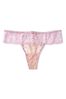 Victoria's Secret Lace  Mesh Thong Panty