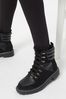 Lipsy Black Lace Up Hiker Ankle Boot