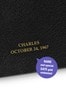 Personalised Daily Mirror Birthday Edition Newspaper Book Black Leather Cover by Signature Book Publishing