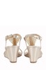 Lotus Footwear Gold Wedge Sandals