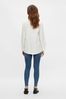 Mamalicious Blue Maternity Skinny Jeans With Bump Support