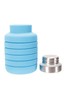 Mountain Warehouse Blue Collapsible Silicone Bottle - 500ml