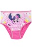 Character Pink My Little Pony Kids 5 Pack Underwear Multipack
