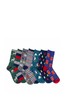Totes Blue Mens 7 Days of the Week Ankle Socks