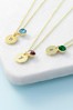 Personalised Monogram Birthstone Crystal and Disc by Treat Republic