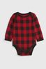 Gap Red Graphic Long Sleeve Baby Bodysuit