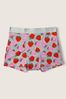 Victoria's Secret PINK Rainy Day Strawberries Period Short Knickers