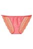 Victoria's Secret Lace & Mesh Back String Bikini Panty