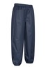 Mountain Warehouse Navy Waterproof Fleece Lined Kids Trousers