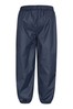 Mountain Warehouse Navy Waterproof Fleece Lined Kids Trousers