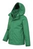 Mountain Warehouse Dark Green Fell Kids 3 in 1 Water Resistant Jacket