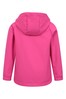 Mountain Warehouse Bright Pink Oversized Pocket Kids Softshell Jacket