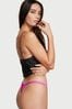 Victoria's Secret Subtle Shine Lace Thong Panty