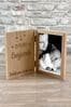 Personalised New Born Engraved Wooden Picture Frame by Izzy Rose