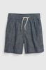 Blue Easy Pull-On Shorts