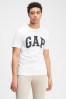 Camiseta GAP Logo Branca Masculina Cod CX4573