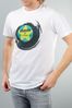 Personalised Retro Record Men's T-Shirt by Oakdene Designs