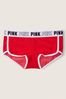 Buy Victoria's Secret PINK Red Fury Red Cotton Logo Short Knickers from  Next Luxembourg