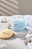 Bath & Body Works SunDrenched Linen 3-Wick Candle 14.5 oz / 411 g