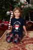 Personalised Christmas Penguin Girls Pyjamas by Dollymix