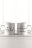 Personalised Established Dad Mug by Loveabode