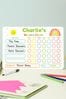 Personalised Rewards Chart & Dry Wipe Pen by Signature Gifts
