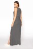 Long Tall Sally Black Striped Sleeveless Dress