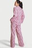 Victoria's Secret Flannel Long PJ Set