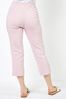 Roman Pink Petite Cropped Stretch Trousers