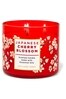 Bath & Body Works Japanese Cherry Blossom Japanese Cherry Blossom 3-Wick Candle 14.5 oz / 411 g