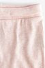Pink Knit Pull-On Trousers