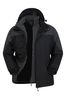 Mountain Warehouse Grey Storm 3 in 1 Waterproof Jacket