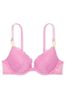 Victoria's Secret Lilac Chiffon Pink Push Up Lace Bra