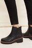 Friends Like These Black Wide FIt Wedge Cheslea Ankle Herren Boot