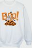 Brands In White Tom & Jerry Boo you White Sweatshirt