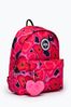 Hype.Unisex Pink Spray Hearts Backpack