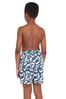 Zoggs Boys Blue Sea Print 15 inch Shorts Eco Fabric Swimwear
